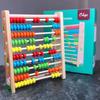Colorful Digital Calculation Frame Educational Toy Wooden Children's Ten-speed Abacus Frame Kindergarten Early Education Teaching Aids