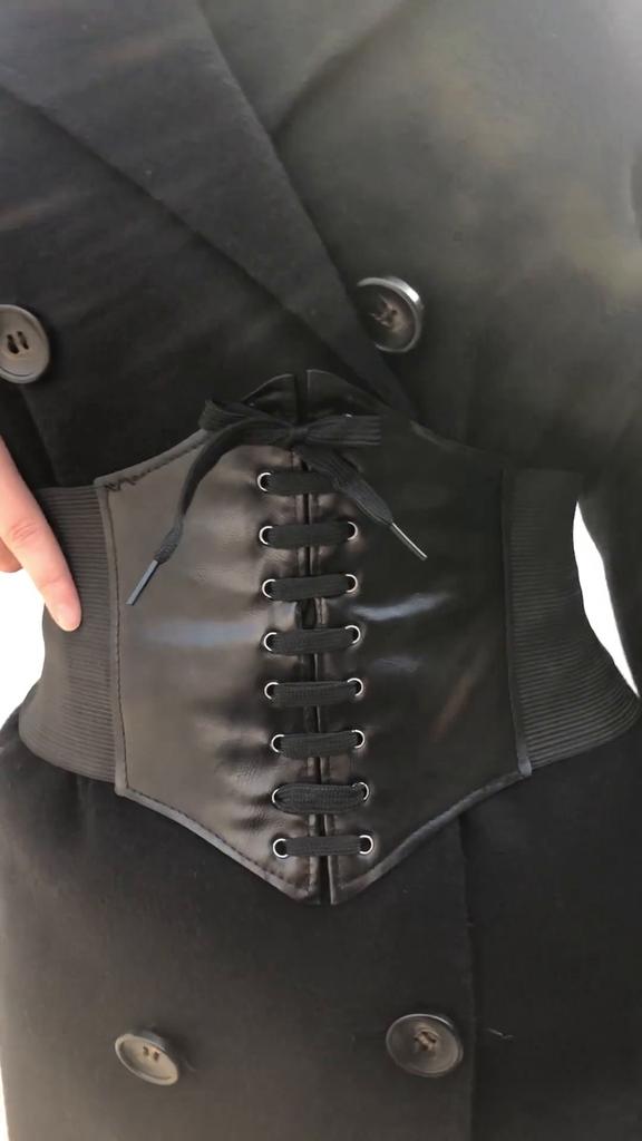Fashion Women Body Shaper Buckle Wide Waistband Waist Belt Underbust Corset Belt Accessories