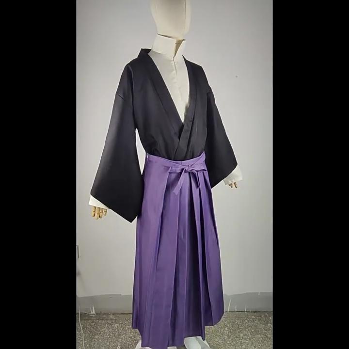 Anime Jibaku Shounen Hanako Kun Yugi Amane Cosplay Kostymer Toalettbundet Hanako Kun Kappe Svart Fullt Sett Uniform Hatt