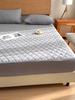 Waterproof Mattress Protector, Thick Quilted Solid Color Bed Cover with Deep Pocket,Warm Breathable Bedding for Bedroom Room Hotel, Without Pillowcase