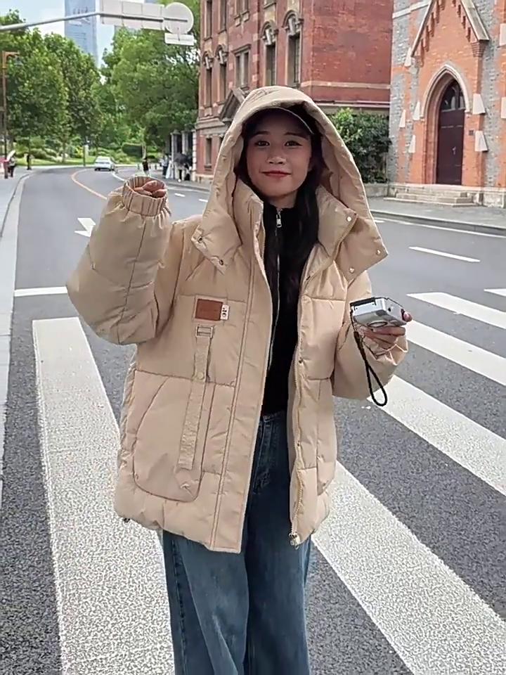 Women Jacket Comfortable and Youthful Outerwears Female Winter Work Thickened Warm Jacket Hooded Bread Clothing Cotton Jacket