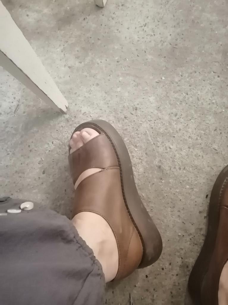 TT Global Sandali da donna piatti, estivi, in pelle PU, stile bohémien