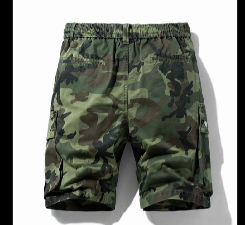 Cozy Up Summer Men Cargo Camouflage Shorts Casual Cotton Jogger Shorts Pants Mens Outwear Fashion Vintage Twill Cotton Shorts Male
