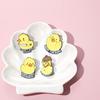 Cartoon Duckling Badge Animal Jewelry Alloy Brooch Hat Scarf Bag Lapel Decoration Pin Birthday Graduation Christmas Gift