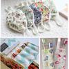 100% Cotton Flower Dot Printed Fabric, Patchwork Sewing Craft Material for DIY Tilda