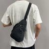 Chest Bag Men's Mobile Phone Crossbody Bag Commuter Cycling Bag Lightweight Sports Style Shoulder Bag