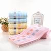 Premium Baumwolle Dick Absorbierendes Gesichtstuch Weiches Waschlappen Für Den Hausgebrauch In Blau Gelb Und Rosa