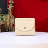 Humerpaul Ladies Clutch First Layer Cowhide Wallet Thin Wallet Large Capacity Coin Bag with Photo Window Coin Purse