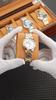 Orologio da donna al quarzo SKMEI Bicolore Quadrante Blu Cristallo 9409
