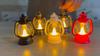 Retro Portable Lantern Vintage LED Light Christmas Decoration Halloween Electronic Candlestick Bar Atmosphere Layout Light