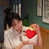 Heart Lock Themed Plush Couple Dolls For Valentines Day Decoration