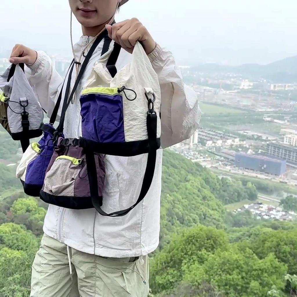 Outdoor Sports Water Kettle Bag Commuter Shoulder Bag Men Women Lightweight Crossbody Bag