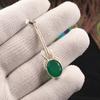 Green Onyx Gemstone 925 Sterling Silver Jewelry Handmade Partywear Pendant 1.79" PP-60-21