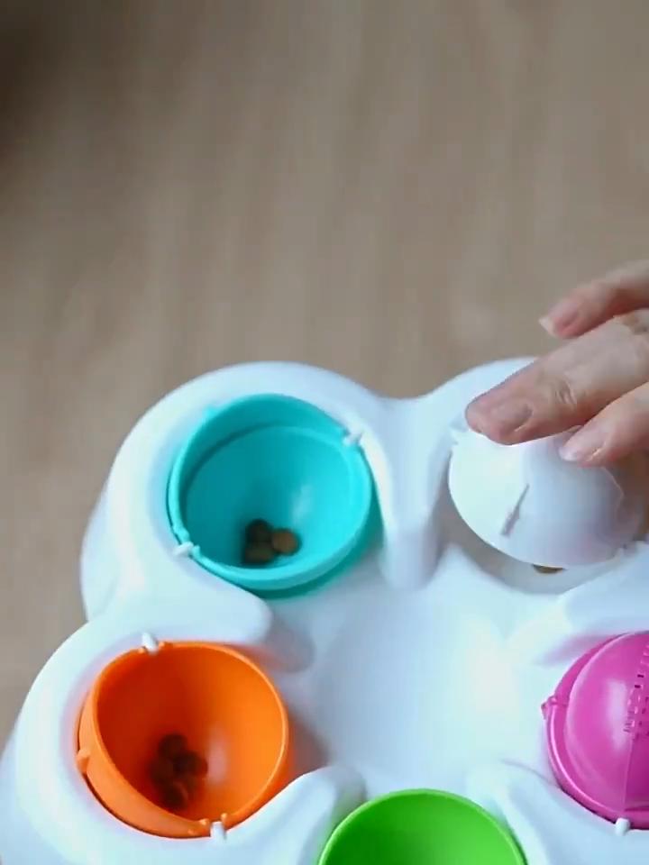 Pet Dog Intelligence Training Toy and Cat 2-in-1 Slow Feeder Interactive Toy Self-Entertainment Boredom Relief for Teddy and Golden Retriever Puppies