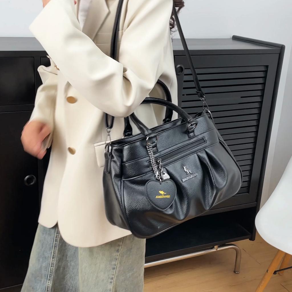 Women's Shoulder Bag Large Capacity Multi-compartment Handbag