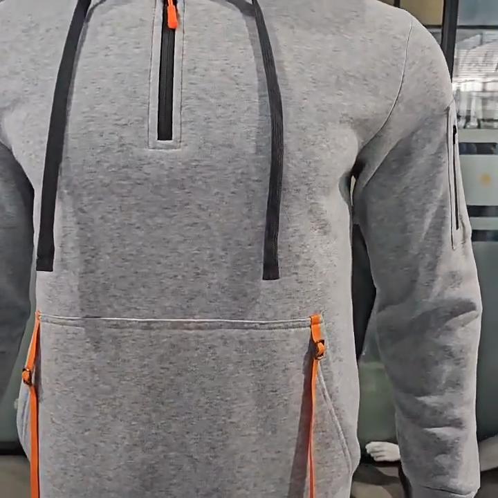 The Latest Men's Casual Sports Street Fashion Trend Loose and Warm, Plush and Thick Baseball Suit Set for Winter 2024