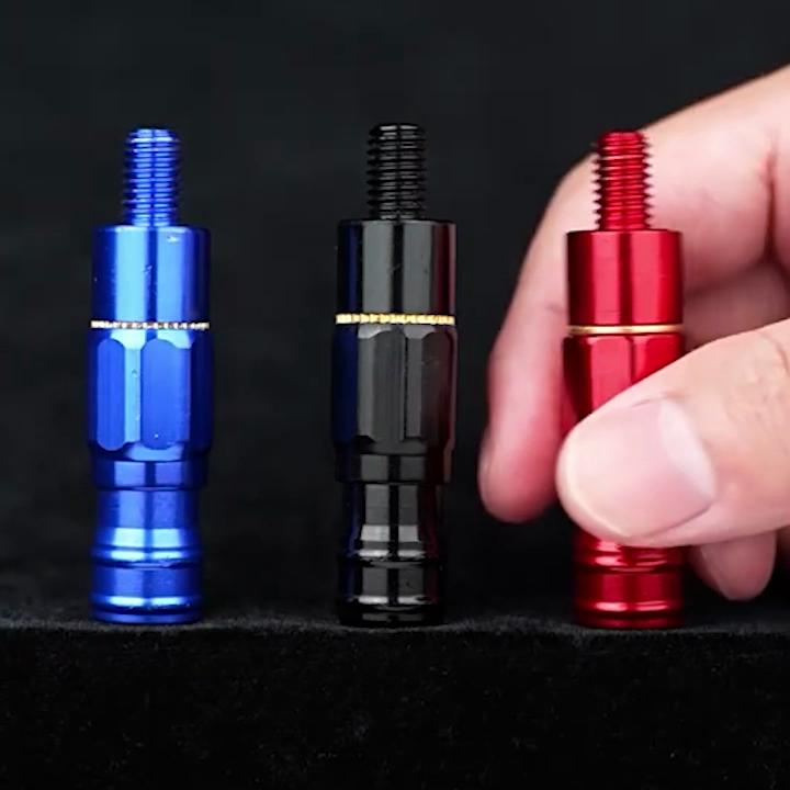Fishing Net Connector Strong Load-bearing Pole Connector Alloy Fishing Rod Anodization Connection for Outdoor Angling