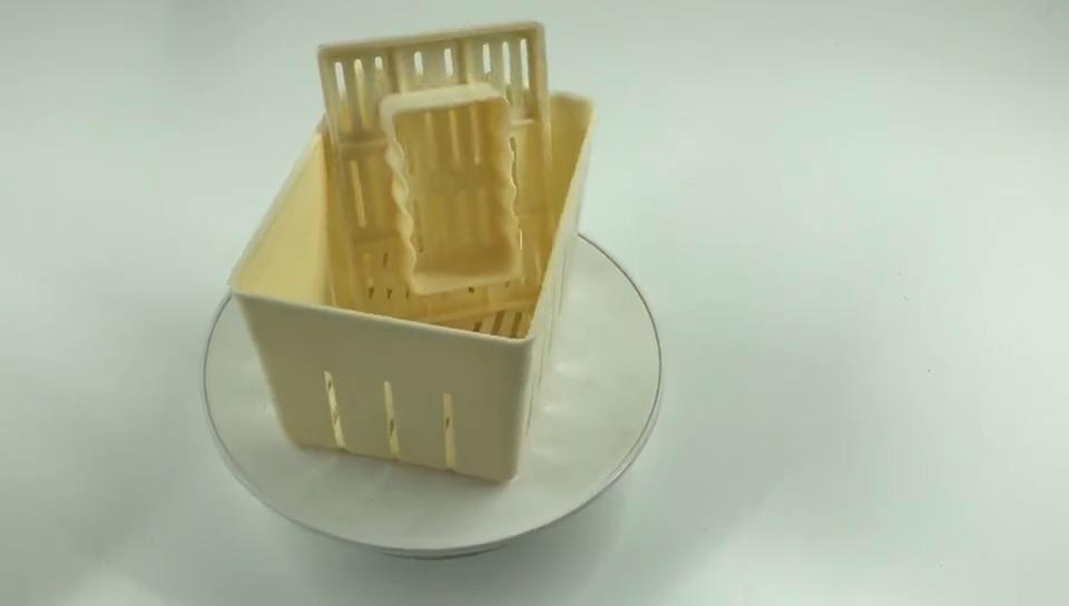 Familje-tofu/ost självtillverkande pressform av plast