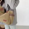 Women's Large Capacity Shoulder Bag Handbag Canvas Vintage Student Crossbody Bag