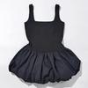 Summer Sexy Backless Beach Vacation Dress For Women Solid Patchwork Slim Sleeveless Vest Dresses Ladies Street Casual Party Elegant Dress Femme
