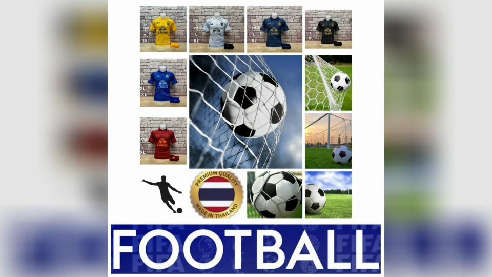 Thailand FOOTBALL SOCCER NATION TEAM JERSEY SHIRT HOME FAN Print Polo Unisex Men Women Quick Dry Short Sleeve Uniform Elephant Logo Sport