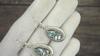 Sterling Silver Gemstone Teardrop Earrings - 8 Stone Options | Blue Topaz Garnet Citrine Moonstone Labradorite Amethyst Pearl Smoky Quartz