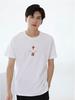 Li-Ning Short-Sleeve T-Shirt for Men,Casual Breathable Round Neck Pure Cotton Sports Tee