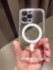 Θήκη Magsafe για Apple iPhone 15 14 13 12 11 Pro Max 14 15 Plus 15 Αντικραδασμική Ασύρματη φόρτιση Μαγνητικό ακυλικό TPU Clear κάλυμμα