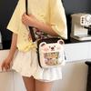 Women's Mobile Phone Bag Cartoon Small Square Bag Student Shoulder Bag