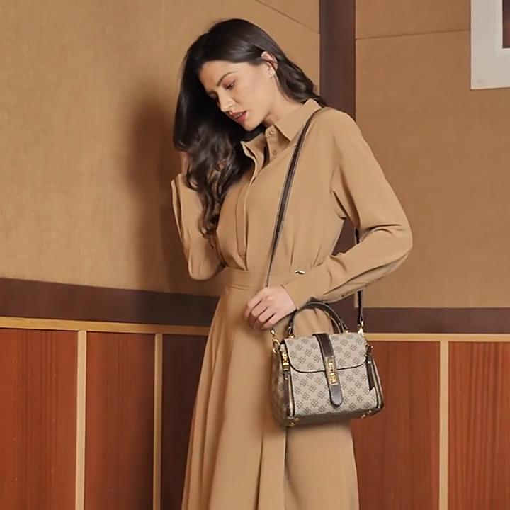 Dámská taška Baobao 2023 New Bucket Bag Módní Univerzální taška přes rameno na jedno rameno Malá taška s potiskem
