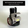 New Cross-Border High-Power Flashlight COB Outdoor Searchlight Type-C Rechargeable Emergency Handheld Work Light