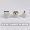 Women Electric Shaver Waterproof Painless Hair Trimmer for Bikini Body Legs Face Underarms Hair Removal Cordless