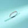 Tancise Classic 925 Sterling Silver  Zircon Ring Ladies Jewelry Wedding Promise Party Gift