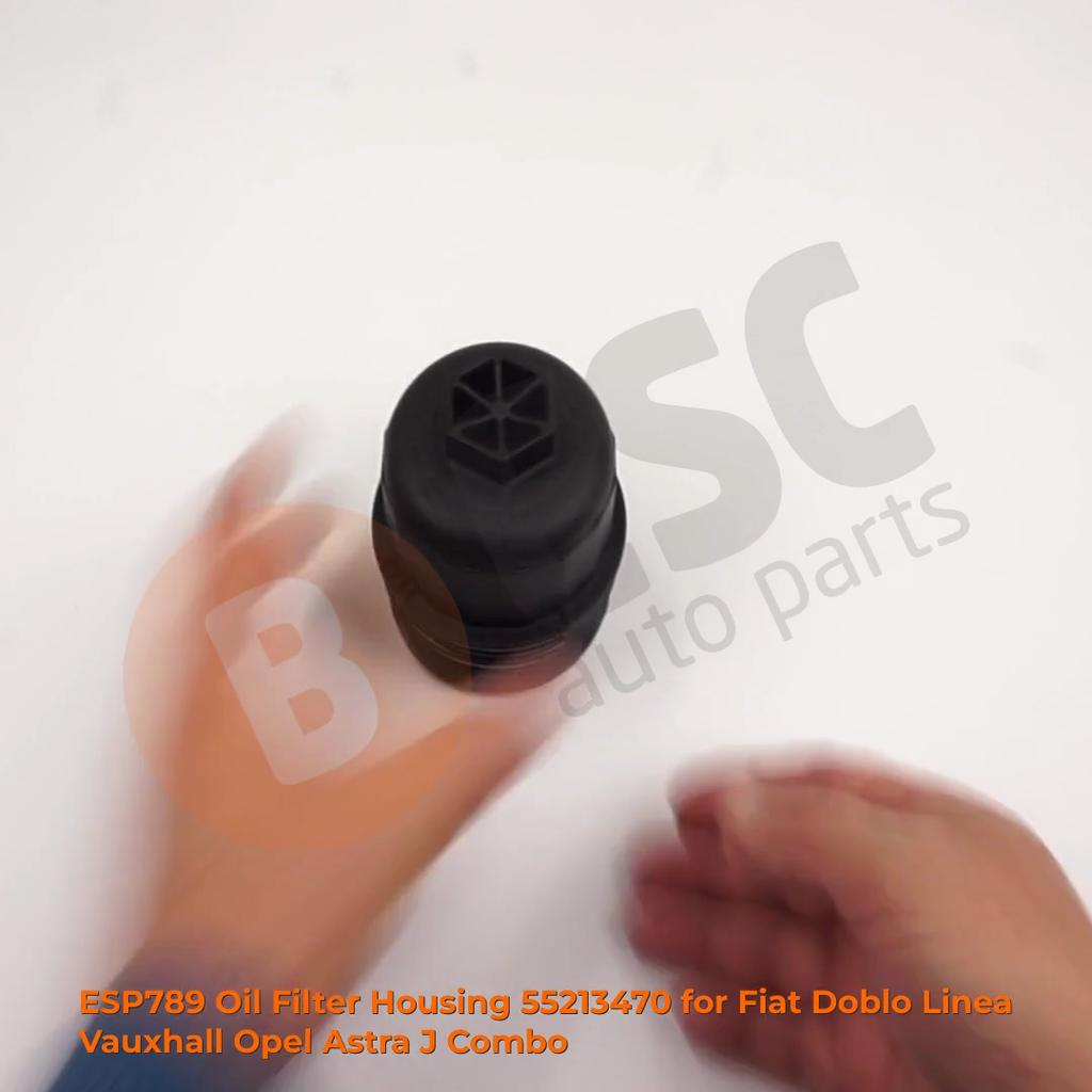 Díly ESC Auto Parts ESP789 Pouzdro olejového filtru 55213470 pro Fiat Doblo Linea Vauxhall Opel Astra J Combo Rychlé dodání Vyrobeno v Turecku