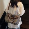 Yogodlns Fashion Minimalist PU Leather Shoulder Bag Casual Large Capacity Tote Bag For Women's Trendy Large Commuting Handbag