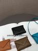Genuine Leather Mini Crossbody Bag for Women Envelope Style Phone Purse