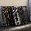 Luxury Magnetic Transparent Lens Protector Holder Case For iPhone 16 15 14 Plus 13 12 11 Pro Max Magsafe Wireless Charge Cover