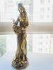 Greek Goddess of Fortune Sculpture Statue Office Lucky Decoration Wealth Attracting Ornament