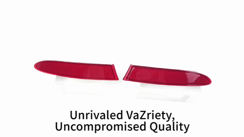 For BMW X3 F25 2010-2014 Car Rear Bumper Reflective Lamp Red Reflector Strips 63147217315 63147217316 Brake Stop Signal Lights