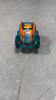 Children's Cartoon Gear Car Toy Lights Music Pull-back Transparent Stunt Car Sliding Toy Boy Girl Electric Stunt Rolling Car Toy