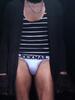 Jockstraps JOCKMAIL Sexy Pánská tanga Spodní prádlo Bavlna Prodyšné Sportovní Šortky s T-backem Obyčejná Móda Pánské Bikiny Kalhoty s G-string