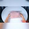 3Pcs Winter Warm Set Knit Hat Scarf Gloves Ear Protection Alpaca Wool Blend Women Cold Weather Riding Gear Multi Color