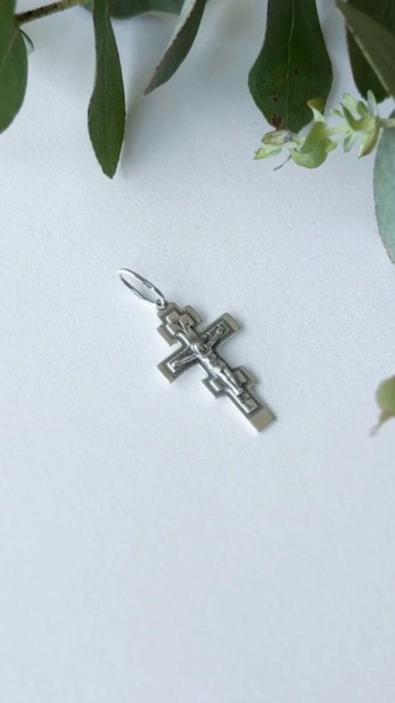 Silver Cross Without Stones (2156826)