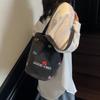 Large Capacity Denim Bag Women Embroidered Handbag Shoulder Bag