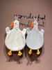 Cartoon Goose Hand Towel Kitchen Bathroom and Toilet Hand Towel Hanging Type with Super Water Absorption Quick Drying It Is Hard