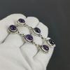 Natural Amethyst Gemstone Earrings, 925 Sterling Silver Earring, Handmade Boho Silver Jewelry Dangle Earrings, Birthday Gift For Love