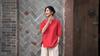 Johnature Women Vintage Cotton Linen T-Shirts Solid Color Summer Tees V-Neck Short Sleeve Women T-Shirts