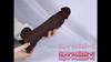 Extra Large Realistic Brown Dildo, Soft Liquid Silicone Sex Toy with Strong Suction Cup, Hands-Free G-Spot and Anal Pleasure for Women and Couples