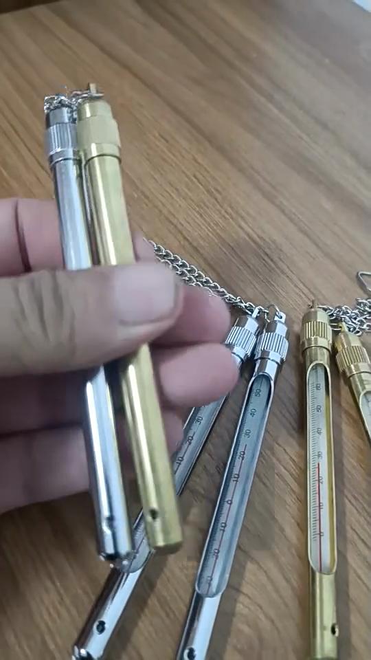 Angelthermometer, Bachwassertemperatur-Messgerät, Fliegenfischen-Thermometer