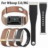 Correa de Cuero de Repuesto de Alta Calidad Correa de Cuero Genuino Ajustable Pulsera de Fitness para Whoop 5.0/MG Pulsera Deportiva
